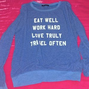 WILDFOX crew neck sweater